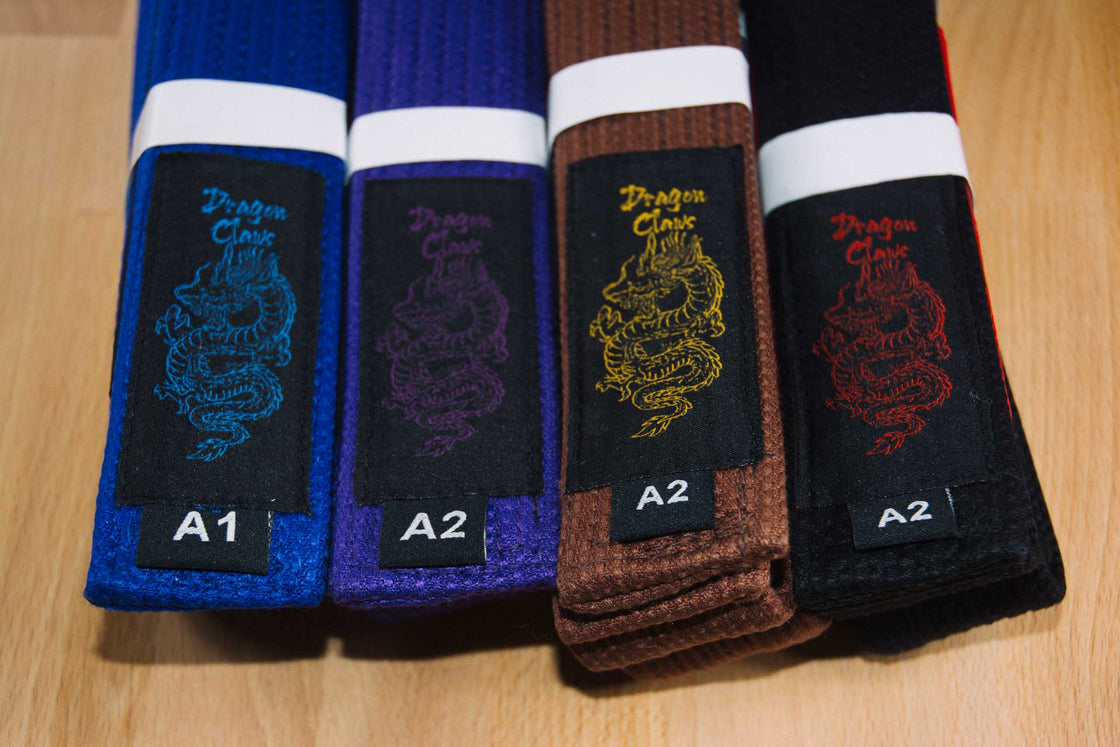 Premium BJJ Belt Dragon Claws – Dragon Claws Fightwear